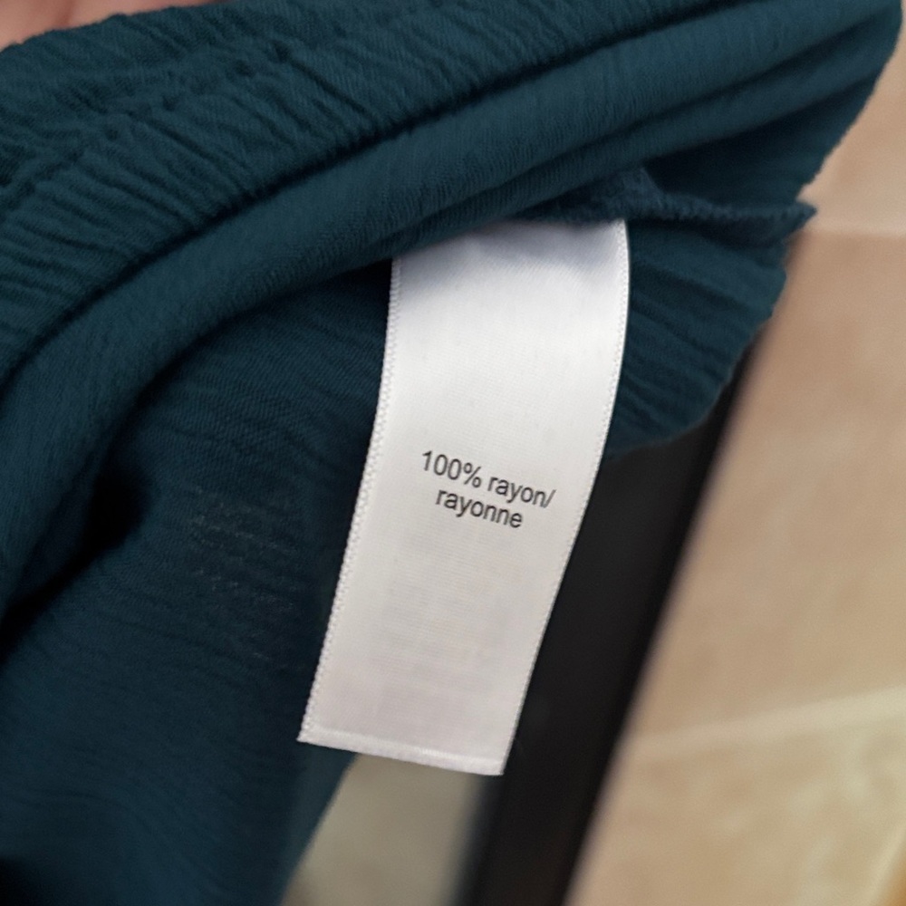 Maurices Dark Teal Tank Top/BRAND NEW! NEVER WORN - Picture 4 of 5